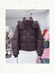 Womens Korean Cotton Pike Hooded Winter Coat Thick Warm Loose Cotton Clothing Womens Solid Color Fashion Zipper Coat