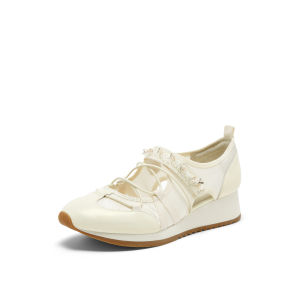 Joy & Peace | Elegant Chain Thick Sole Ballet Flats