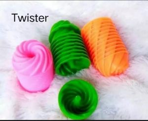 12pcs Cetakan twister puding/bolu kue (1 lusin)