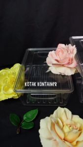KOTAK KONTAINER Makanan Kulkas Rak Penyimpanan Transparan Food Storage Box Kotak Bening Toples Refrigerator Food Grade Berkualitas Termurah
