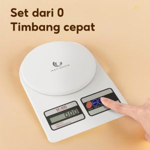 HAN RIVER Kitchen Scale Timbangan Bumbu Dapur Kue Digital(Model Baterai)
