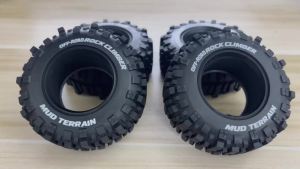 Lốp Cao Su Địa Hình Bùn RED SPIDER 4 Chiếc 95mm 1.9 Inch Có Mút Xốp Bên Trong Dành Cho Xe RC Crawler 1/10 TRX4 SCX10 Capra Phụ Tùng Thay Thế