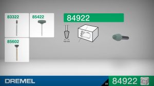 [ GH HARDWARE ] DREMEL Silicon Carbide Grinding Stone 4.8 mm ( 84922 )