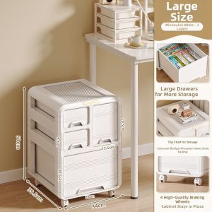 XINGYOU | Under Desk Mobile Multilayer Storage Cabinet