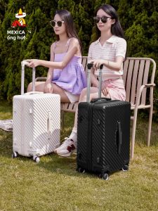 Mexican | Vali Du Lịch Đa Năng Bền Với Khóa Mật Mã Và Bánh Xoay