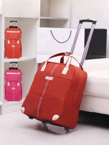 Túi Du Lịch Oxford Nhẹ Có Bánh Xe Đa Năng Cho Nam Và Nữ Túi Du Lịch 18-20 Inch Có Khóa an Toàn Túi Du Lịch Cứng Có Khóa Kéo