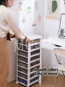 Drawer File Storage Cabinet With Wheels Drawer Trolley Office Desk Bond Paper Organizer For A4 Mobile File Cabinet