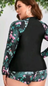 MSY BOUTIQUE PLUS SIZE RASH GUARD [ zakra ]
