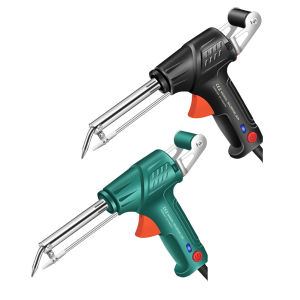 【จัดส่งในประเทศ】5In1 Automatic 60W Soldering g-un Kit Handheld Soldering Iron Welding g-un Fast Heating Soldering Kit for Repairs Home DIY