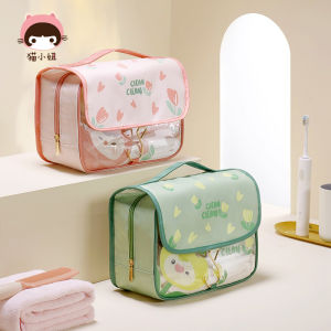 Travel Toiletry Bag Hung with Hook Large Capacity Waterproof Cartoon Cosmetic Bag Travel Business Trip Cosmetics Cosmetics Bag Cute