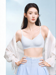 Secret World | Lifting Small Chest Anti-Sagging Seamless Aesthetic Back Fine Strap Womens Underwear