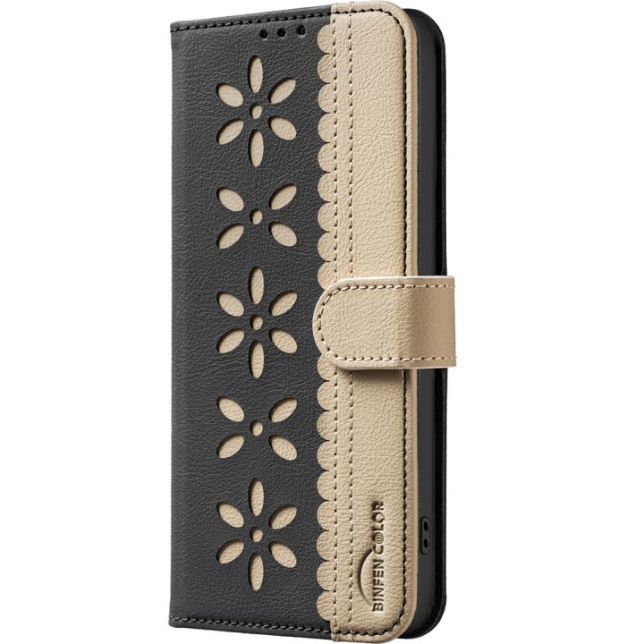 For Samsung Galaxy S25 S24 S23 S22 S21 Ultra / Samsung S25 S24 S23 S22 S21 Plus / Samsung S24 S23 S21 FE Phone Case Lucky Grass Magnetic Leather Wallet Card Slot Flip Case Casing