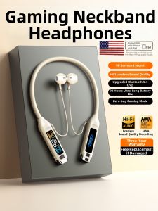 ERYE | Wireless Neckband Bluetooth Headset High-Quality Sound Noise Cancellation
