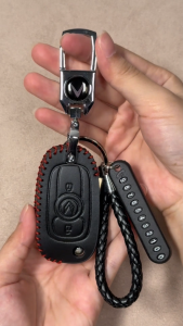 bọc chìa khoá smartkey Vinfast Fadil handmade da thật 001