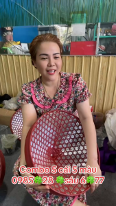 (combo 5 nón) Nón nhựa cao cấp _siêu bền siêu nhẹ giá sỉ tận xưởng tặng quai nón 0Đồng.Nón đi mưa