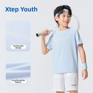 XTEP | New Soft Comfortable Breathable Child Sport T-Shirt