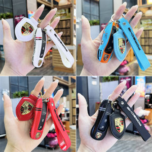 For Porsche Key Shell Cayenne 718macan Panamera Taycan/911 Key Case Ring Restoration