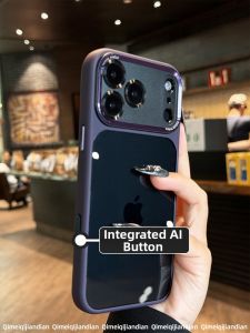 QI MEI. CASE | Transparent Black Full Coverage Anti-drop iPhone Case