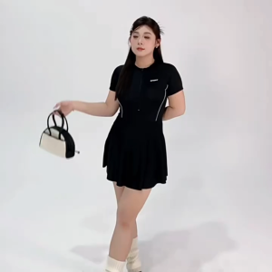 ‍‍🌷50-80KG 🌷ชุดว่ายน้ําผู้หญิง ชุดว่ายน้ําสาวอวบ แห้งเร็ว ผ้าดี เป็นยางยืด ชุดว่ายน้ำวันพีช สาวอวบ