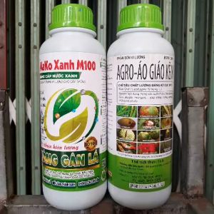 Phân bón Agro- Áo Giáp Kẽm- Mako xanh Chai 1 Lit- Quốc Nông Agrochem PHÂN BÓN LÁ ÁO GIÁP KẼM ZINC++ -AgriHG