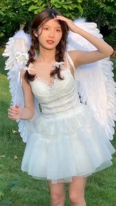 ปีกเทวดา ปีกนางฟ้า ปีกเดวิล ปีกปีศาจ  นางฟ้าวิคเตอเรีย พร็อพปาร์ตี้ ของขวัญ วันฮาโลวีน การแสดงบนเวที