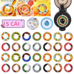 1/5 Chiếc Hạt Hương Liệu Thơm Cho Chai Nước Thể Thao 0 Đường Hương Vị Trái Cây Không Khí Mùi Hương Cho Trải Nghiệm Uống Nước Tăng Cường