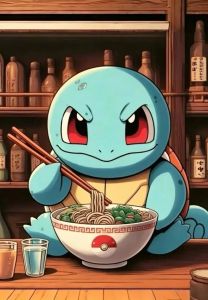 Bandai | Bộ Tranh Kim Cương Pokemon Hoạt Hình Dễ Thương - Pikachu Squirtle Tác Phẩm Nghệ Thuật Khảm Hình Tròn/kim Cương Vuông Trang Trí Nhà Quà Tặng