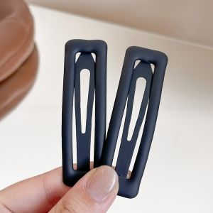 Short Hair Loose Clip Hairpin Headdress Curling Device Bang Clip Forehead Hair Accessories Female Side Ladies Seamless Clip