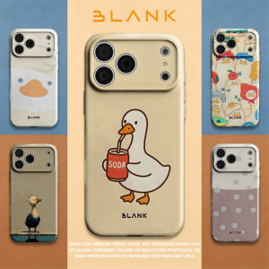 Duck Drinking Soda For iPhone 17 16 15 14 13 Pro Max Air 17e Hard tpu Bumper Cover Coque Case Blank