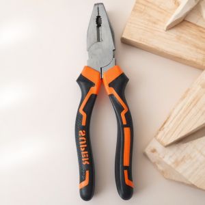 8-Inch Multifunctional Wire Cutters Pliers with Comfortable Grip for DIY Home Repairs Electrical Work Tools