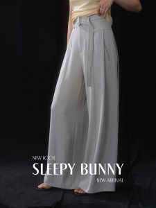 3D Tailoring Drape High Waist Summer Loose Trousers