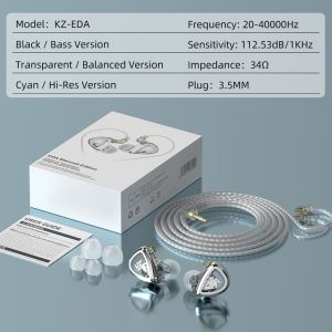 Tai nghe kz EDX pro có mic đàm thoại phân phối chính hãng cách âm cực tốt