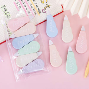 6Pcs/Set Mini Macaroon Color White Correction Tape Corrector School Office Supplies Stationery