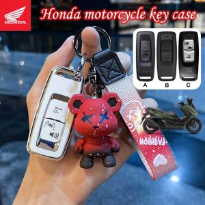 รถจักรยานยนต์ฮอนด้า พวงกุญแจHonda pcx160 เคสกุญแจHonda forza 350 รถจักรยานยนต์giorno keychain