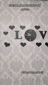 Jam Tembok DIY Jam Dinding Dekorasi Jam Rumah Ruang tamu Kamar tidur 30-50CM Diameter Jam Tembok Besar Tanpa Suara Jam Tangan Diy Dengan Ukuran Kustom Jam Dinding Analog Dengan Baterai Aa - Lazada