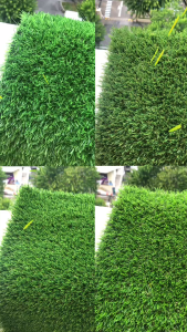 [SG THEJOYLAND] Realistic Artificial Grass Turf Carpet Pet Friendly Synthetic Lawn Mat Green Carpet Artificial Lawn Flooring For Indoor Outdoor Garden Patio Balcony Corridor Event Use UV Resistant Easy To Wash Safe For Pets Ideal For Home Garden Decoratio