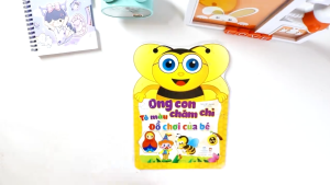 Sách - Combo 11 cuốn Ong Con Chăm Chỉ (tô chữ và tô màu) - ndbooks