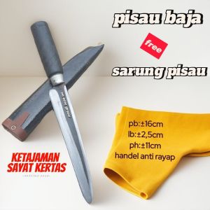 PISAU BAJA SUPER TAJAM(ketajaman sayat kertas)
