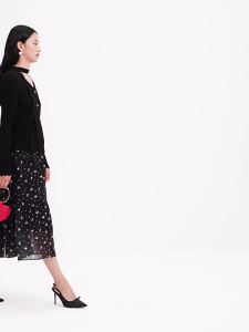 Koradior | Viscose Silk Knit Top