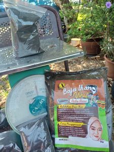Aida Azizi baja ikan viral / organic fish fertilizer trial pack
