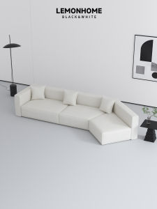 Modern Minimalist Corner Sofa Trendy Style Living Room Beauty Salon Waiting Area Business Reception Hotel Lobby Popular Model