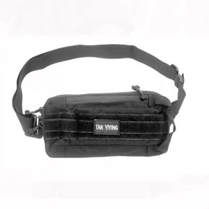 TAK YIYING Nylon Tactical Chest Bag Outdoor Multi-Functional Waist Bag Travel Backpack Commuting Bag Single Shoulder Crossbody Bag