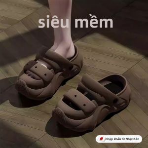 Anti-Slip Anti-Odor Thick Heel Increase Womens Clogs
