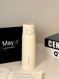 Cốc Nước 316 Thép Không Gỉ Có Ống Hút Cốc Nước Giữ Nhiệt Cốc Nước Pha Trà Cốc Nước Uống Hai Mặt Cho Nam Và Nữ Cốc Nước Đi Bộ