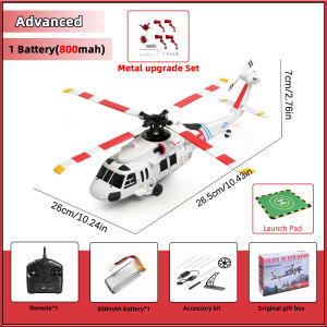 WLtoys k270 RC Helicopters 4 Channel 4-Paddle Ailerless Brushless Motor Optical Flow Positioning Remote Control Helicopter Toys