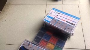 Ống gen co nhiệt cách điện 560 cái ống co nhiệt dây điện bọc Cáp Sạc máy tính bảng chống cháy