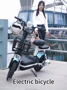 GEAR HIVE Rechargeable Electric Motorcycles with Backrest Waterproof Strong power Resistant Tires E-Bike