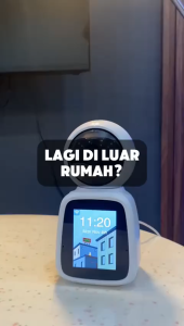 RABIT Camera Indoor PTZ X Pro VideoCall Screen IP CCTV Wifi  AI Auto/ Fix Wide QHD Tuya Smart Life