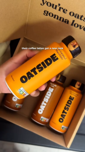 Oatside Oat Milk Latte 24-Pack | Oat Caffe Latte Matcha Oat Latte Caramel Macchiato | Real Coffee/Matcha Plant-Based