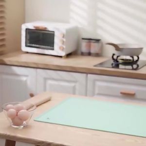 Tấm Lót Làm Bánh Bằng Silicon Siêu Dày Chống Trơn Trượt Thân Thiện Với Môi Trường Đạt Chuẩn Thực Phẩm Dùng Để Cán Bột Làm Bánh Pizza Mì Ý Bánh Quy